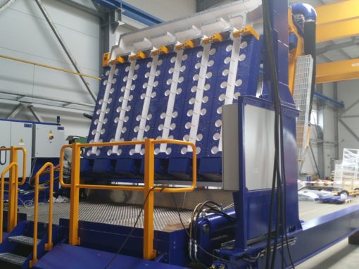 Casting machinery for aluminium mills