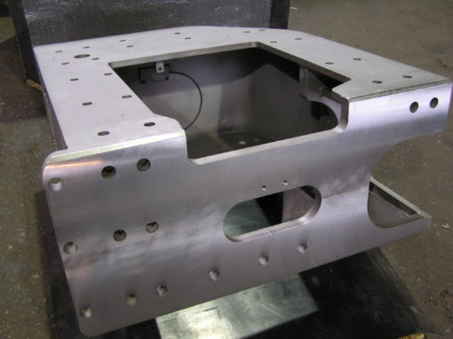 Machined casing